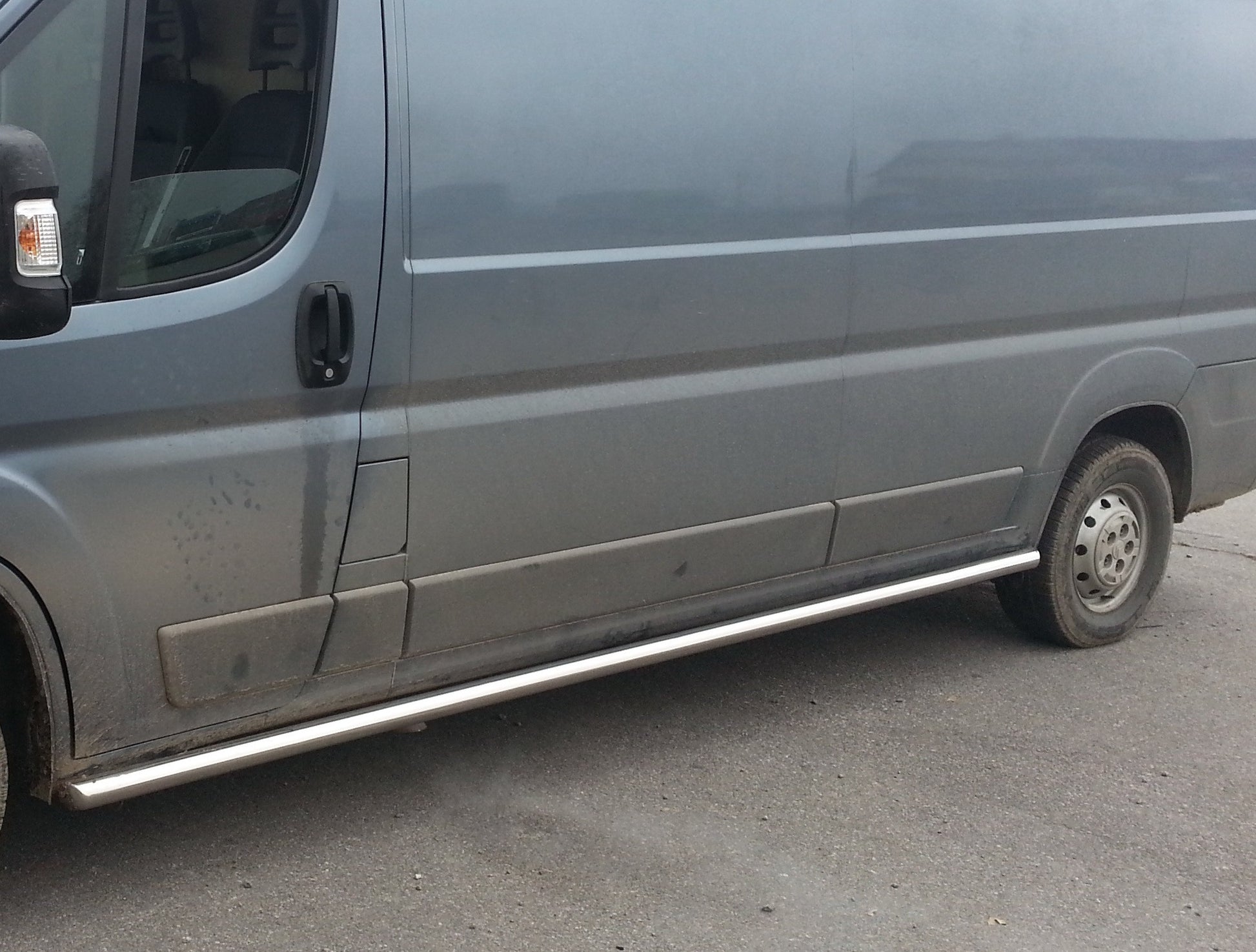 Side Pipes (2 pcs, Stainless Steel) for Citroen Jumper 2007-2025 - image 1