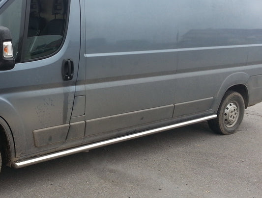 Side Pipes (2 pcs, Stainless Steel) for Citroen Jumper 2007-2025 - image 1