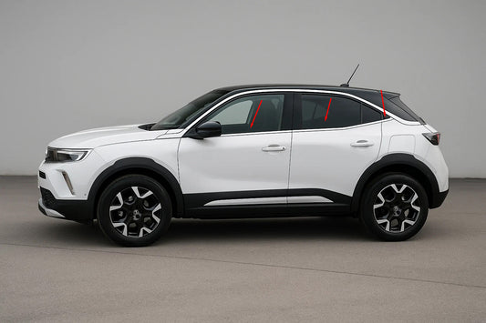 Window Trim Stainless Steel (6 pcs) for Opel Mokka 2021- - image 1