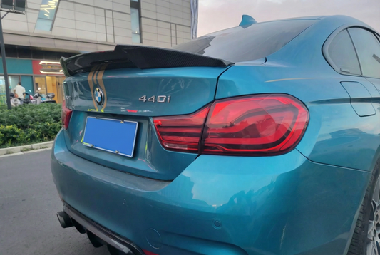 M4-Style Spoiler (for F36, Gloss Black) for BMW 4 Series F32/F33/F36 2012-2020 - image 1