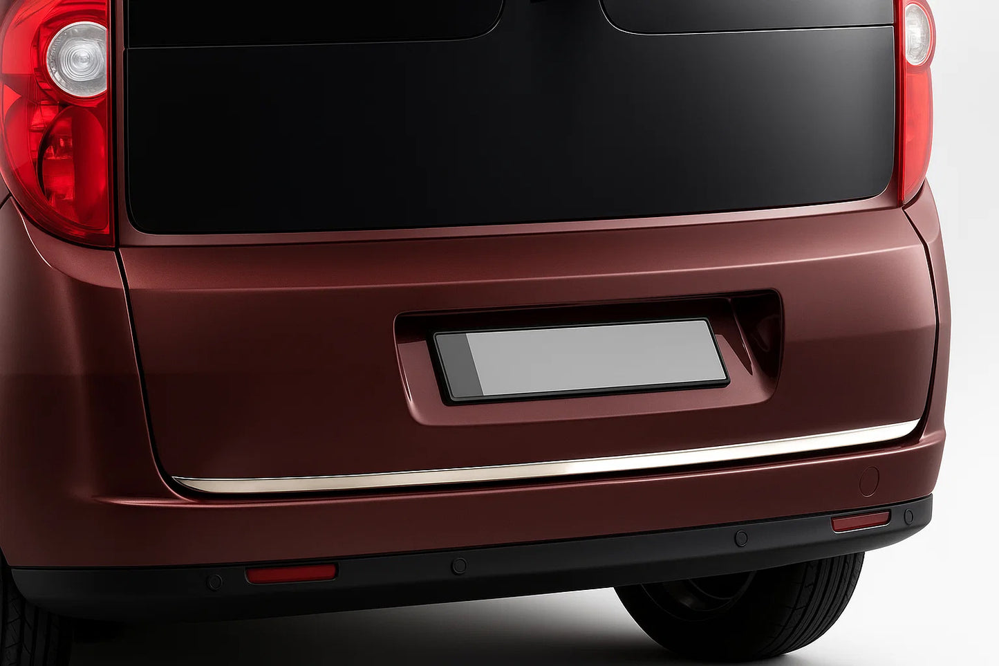 Trunk Lid Edge Trim Stainless Steel for Opel Combo 2012-2018 - image 1