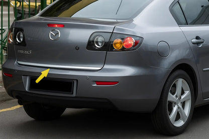 Trunk Trim SD Stainless Steel for Mazda 3 2003-2009 - image 1