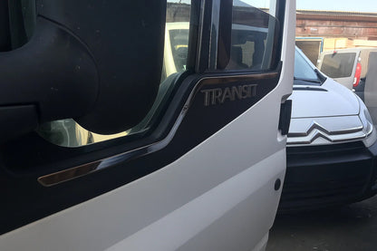 Window Trim Stainless Steel (2 pcs) for Ford Transit 2000-2014 - image 3