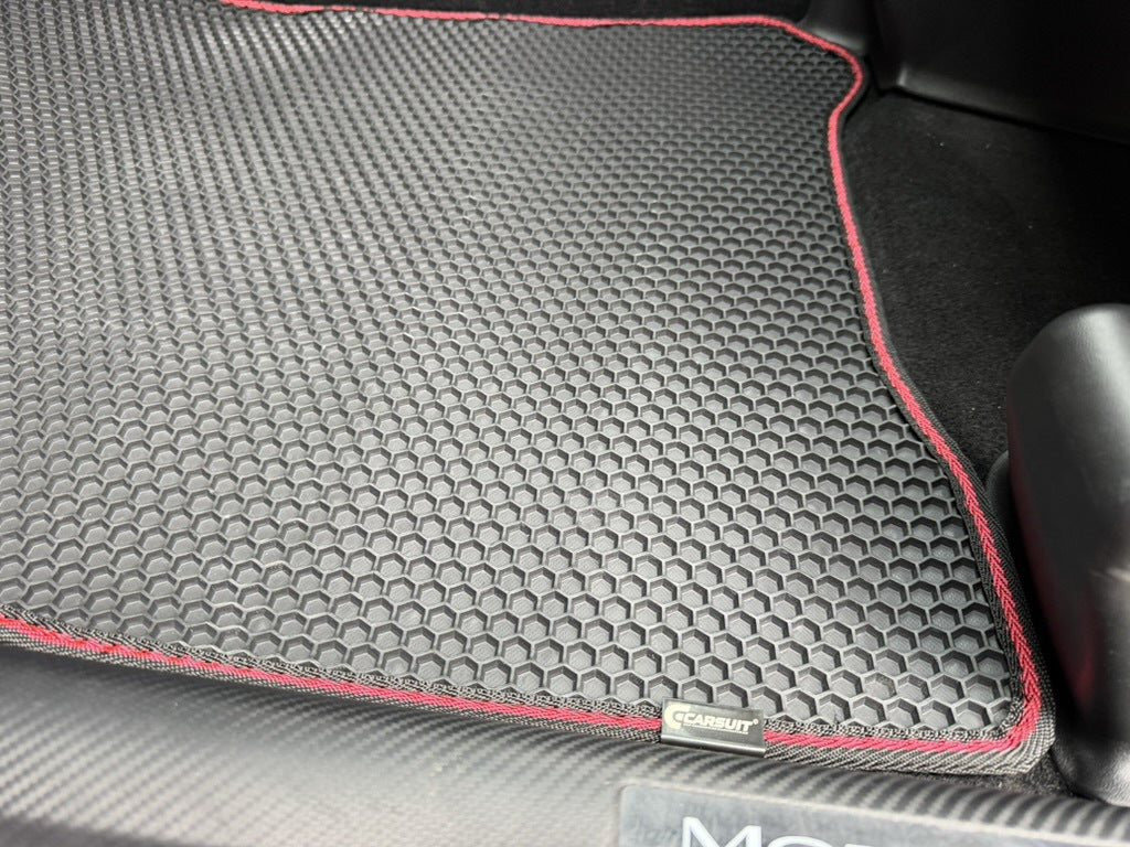 Rubber Floor Mats Carsuit (2020-2024, black) for Tesla Model Y 2020- - image 7