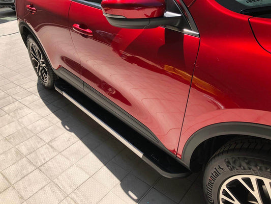 Lateral platforms RedLine V1 (2 pieces, aluminum) for Ford Puma 2019↗︎ - Reelken Auto