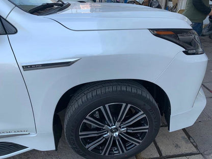 Carbon Look Badge Set (4 pcs) for Lexus LX570/450d 2008-2022 - image 3