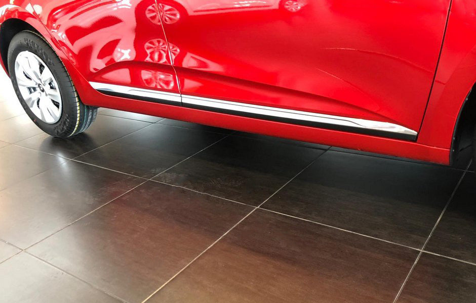 Door molding pads (stainless) for Renault Clio V 2019↗︎ - image 1