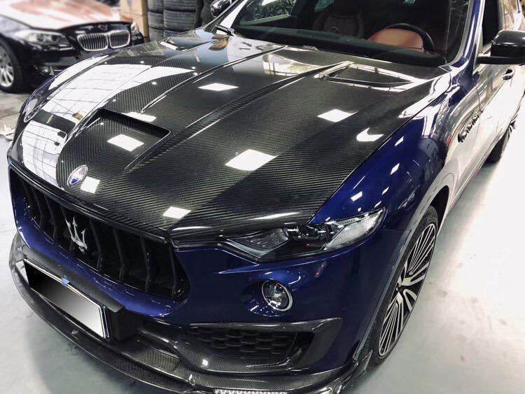 The body kit Mansoru (natural carbon) for Maserati Levante - Reelken Auto