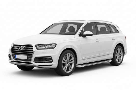 Side Steps Allmond White (2 pcs, Aluminum) for Audi Q7 2015–2026 - image 1