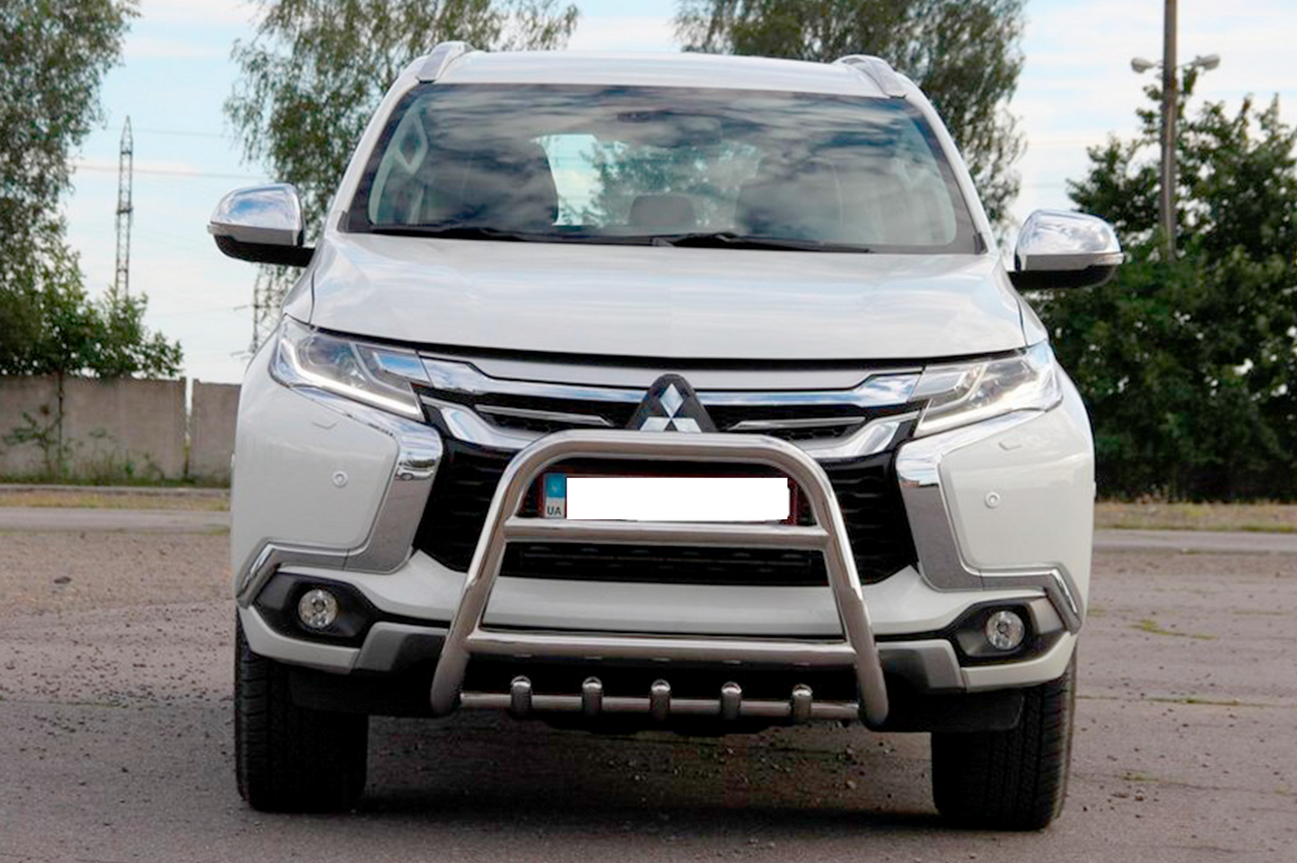 Bull Bar WT008 (Stainless Steel) for Mitsubishi Pajero Sport 2015- - image 5