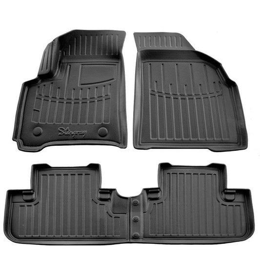 Stingray 3D mats (5 pcs, polyurethane) for Chevrolet Tacuma/Rezzo - Reelken Auto