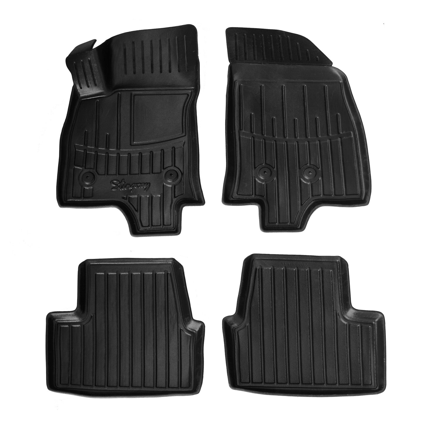 Stingray 3D Rubber Floor Mats (4 pcs) for Chevrolet Volt 2016-2019 - image 1