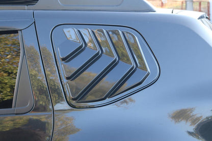 Rear window covers EuroCap (2 pcs, ABS) for Renault Duster 2008-2017 - image 2