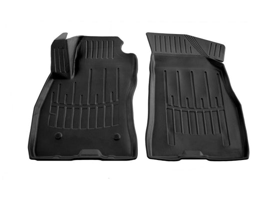 Front Rubber Mats Stingray 3D (2 pcs) for Fiat Doblo II 2010-2022 - image 1