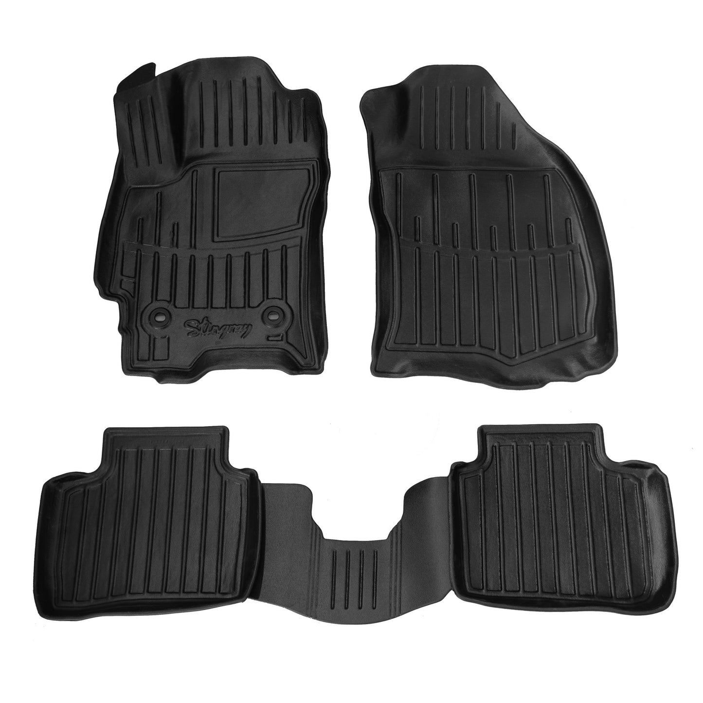Stingray 3D Rubber Floor Mats (4 pcs) for Ford Mondeo 2000-2007 - image 1