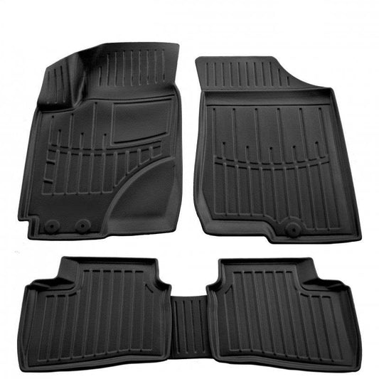 Stingray 3D mats (5 pcs, polyurethane) for Hyundai Elantra (HD) 2006-2011 - Reelken Auto