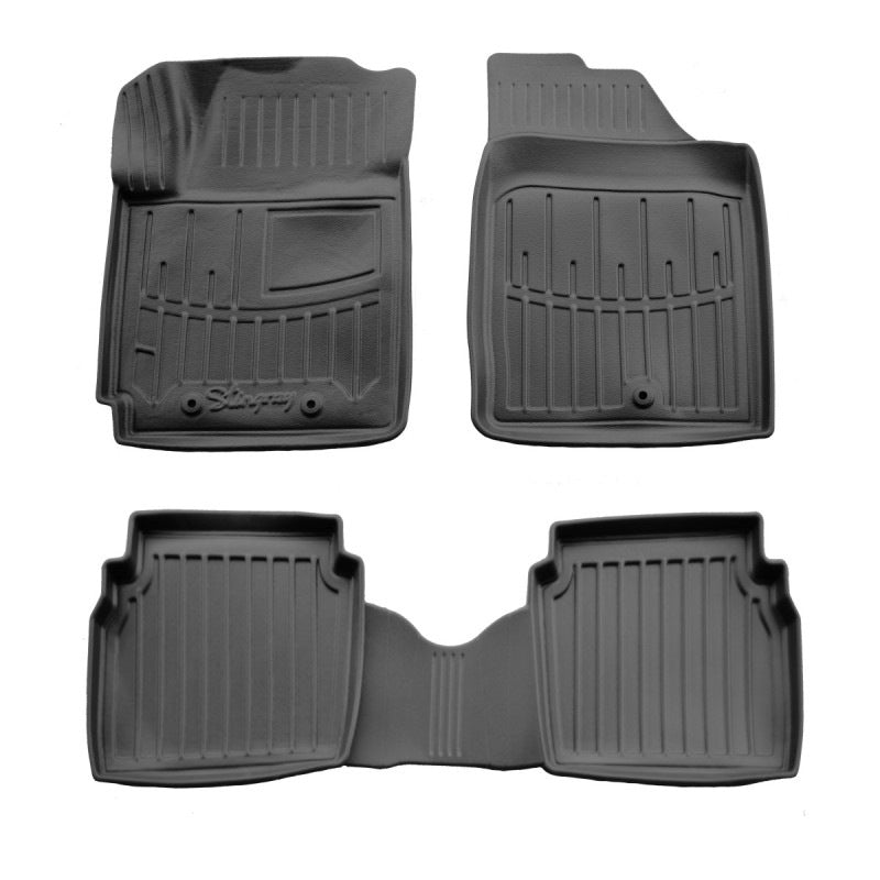 Stingray 3D Rubber Floor Mats (4 pcs) for Hyundai I-10 2008-2013 - image 1