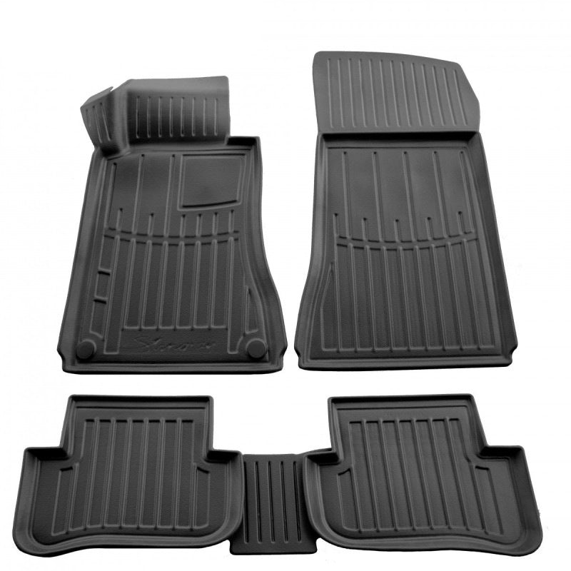 Stingray 3D Rubber Floor Mats (5 pcs, Polyurethane) for Mercedes C-class W203 2000-2007 - image 1