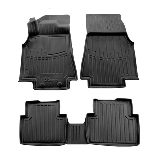 Rubber Floor Mats Stingray 3D (5 pcs) for Mercedes B-class W245 2005-2011 - image 1
