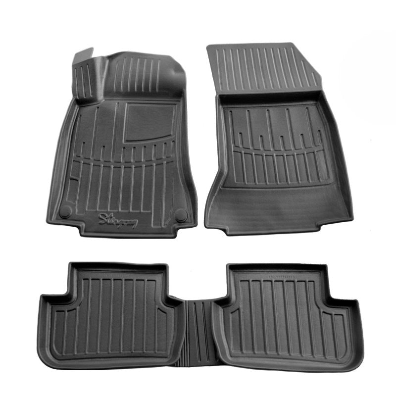 Rubber Floor Mats Stingray 3D (5 pcs) for Mercedes B-class W246 2011-2018 - image 1