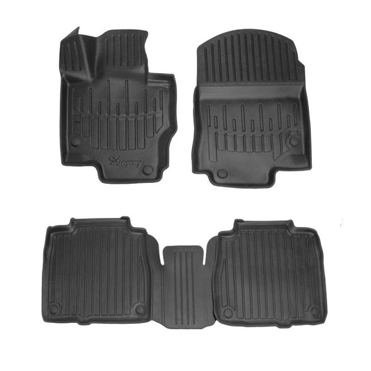 Rubber Floor Mats Stingray 3D (5 pcs) for Mercedes GLS X167 2019- - image 1