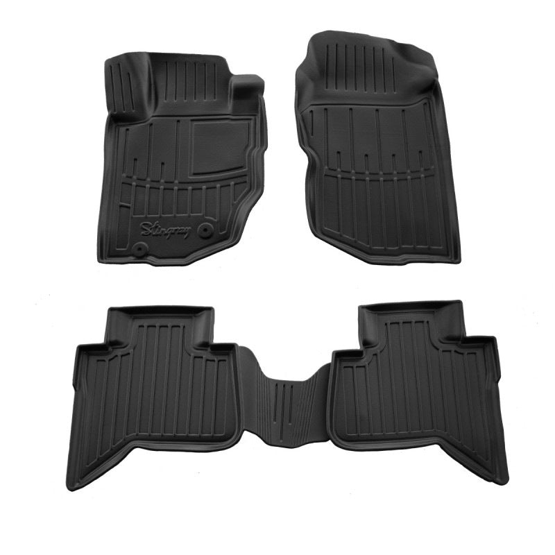 Stingray 3D Rubber Floor Mats (4 pcs) for Mitsubishi L200 2024- - image 1