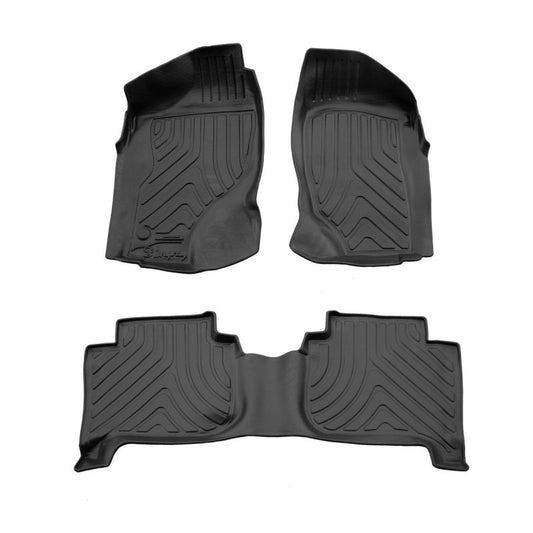 Rubber Floor Mats Stingray 3D (3-door, 4 pcs) for Nissan Terrano R20 1993-2007 - image 1