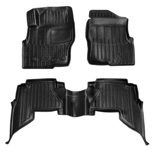 Stingray 3D Rubber Floor Mats (3 pcs) for Nissan Pathfinder R51 2005-2014 - image 1
