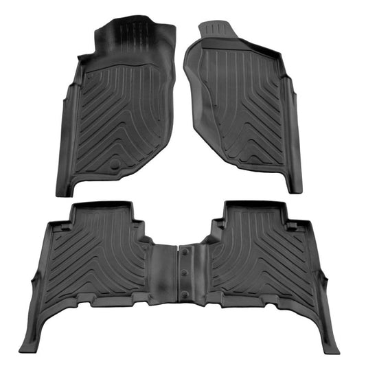 Stingray 3D Rubber Floor Mats (5-door) (5 pcs, Polyurethane) for Opel Frontera 1998-2003 - image 1