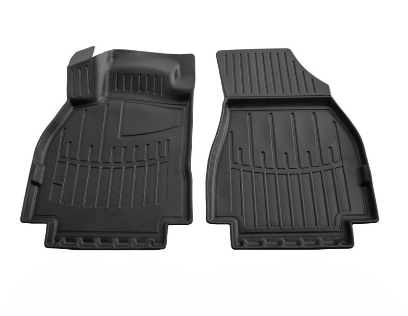 Front Rubber Mats Stingray 3D (2 pcs) for Renault Megane II 2004-2009 - image 1
