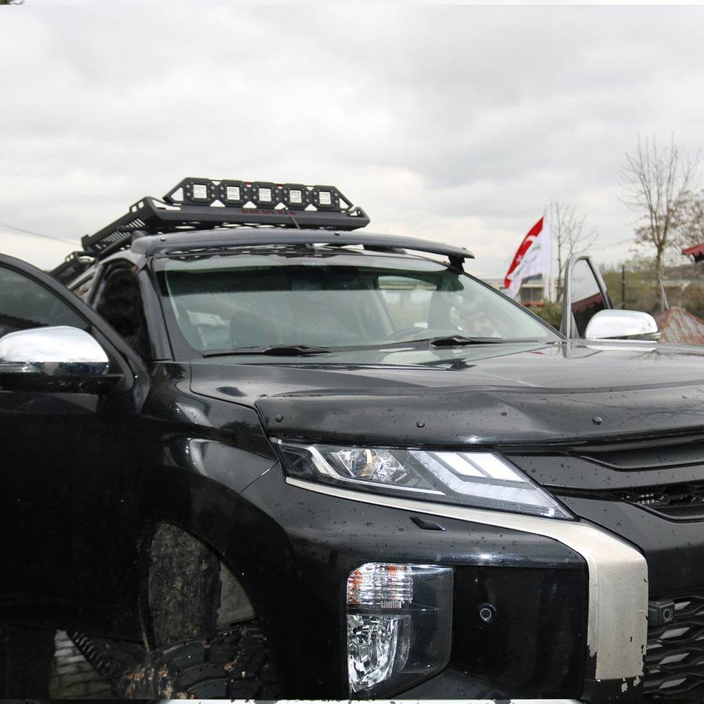 Visor on the windshield for Mitsubishi L200 2015-2024 - Reelken Auto
