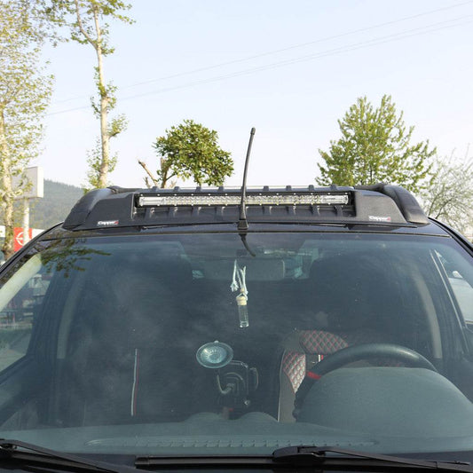 Windshield visor V3 (LED) for Isuzu D-Max 2011-2019 - Reelken Auto