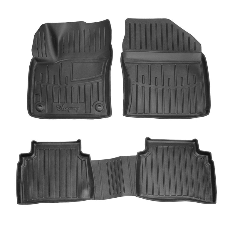 Stingray 3D Rubber Floor Mats (4 pcs) for Toyota Prius 2015-2022 - image 1