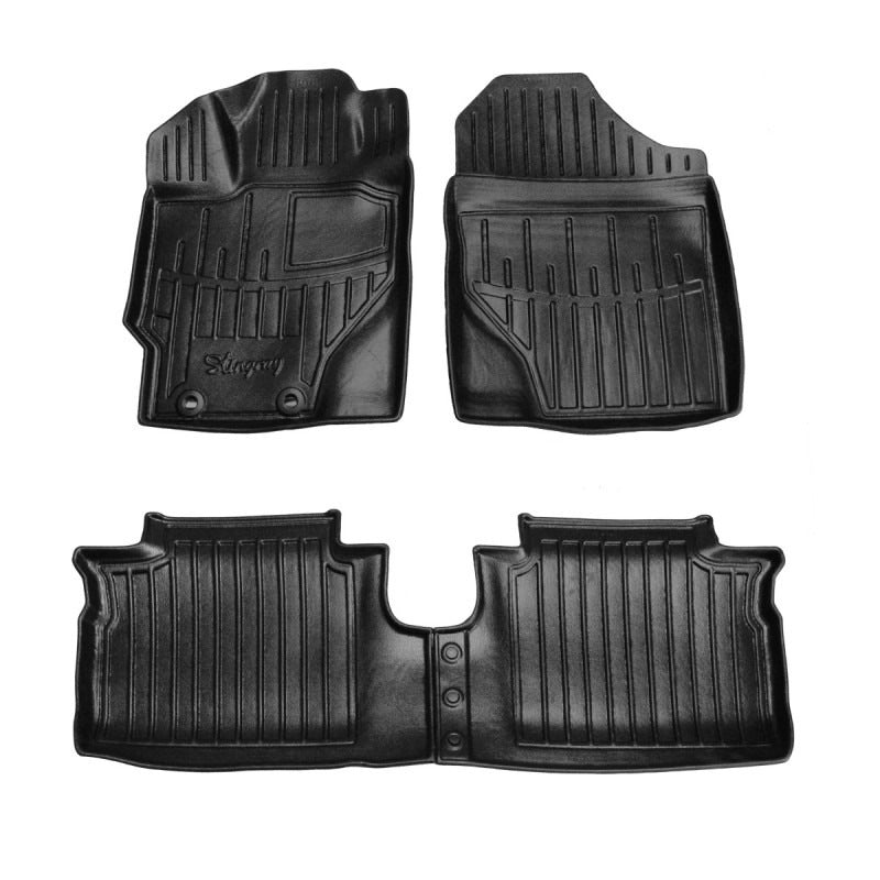 Stingray 3D Rubber Floor Mats (4 pcs) for Toyota Yaris 2010-2020 - image 1