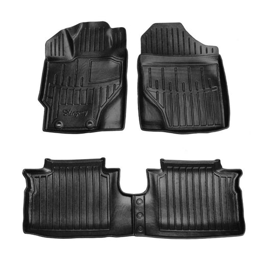 Stingray 3D Rubber Floor Mats (4 pcs) for Toyota Yaris 2010-2020 - image 1