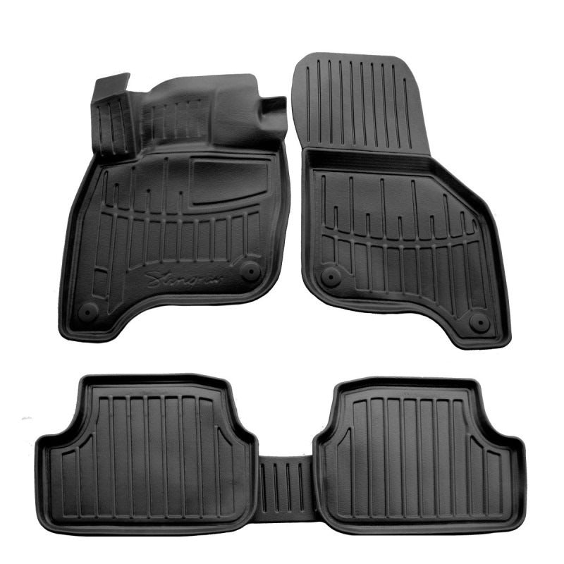 Rubber Floor Mats Stingray 3D (for E-Golf) for Volkswagen Golf 7/E-Golf 2012-2020 - image 1
