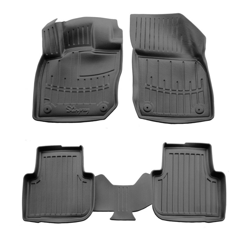 Rubber Floor Mats Stingray 3D (5 pcs) for Volkswagen Tiguan 2023- - image 1