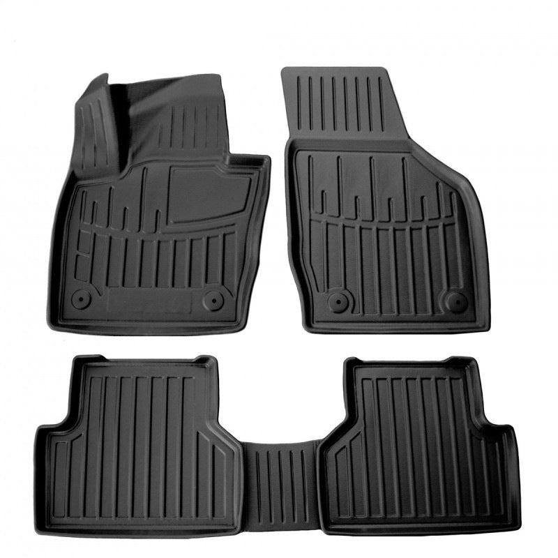 Rubber Floor Mats Stingray 3D (5 pcs) for Audi Q3 2011-2019 - image 1