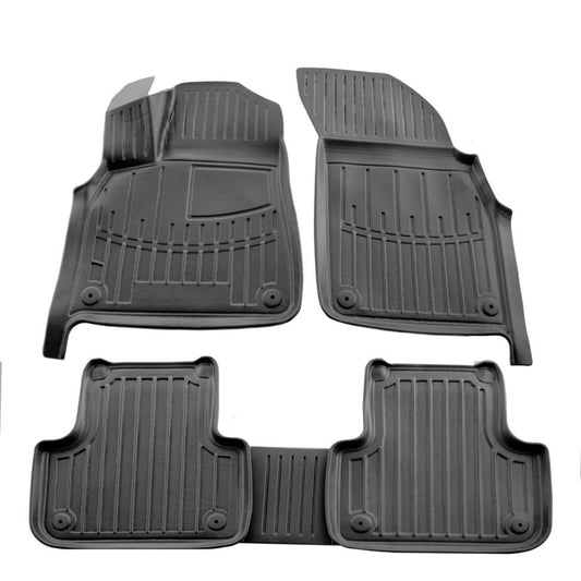 Stingray 3D Rubber Floor Mats (5 pcs, Polyurethane) for Audi Q8 2018- - image 1