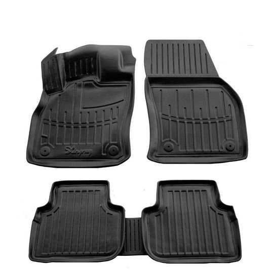 Stingray 3D mats (5 pcs, polyurethane) for Audi Q3 2019- - Reelken Auto