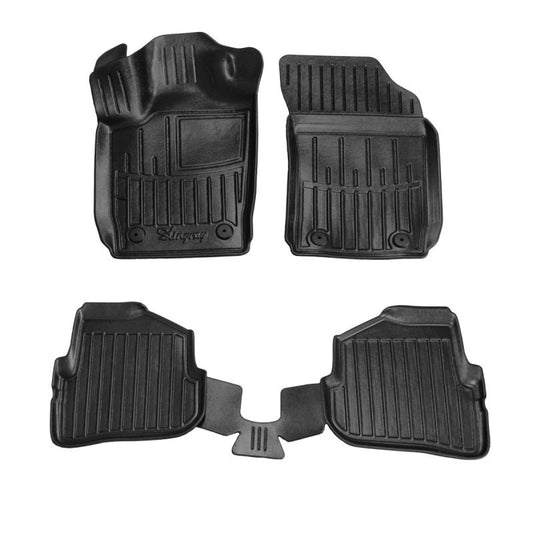 Rubber Floor Mats Stingray 3D (5 pcs) for Audi A1 2010-2018 - image 1