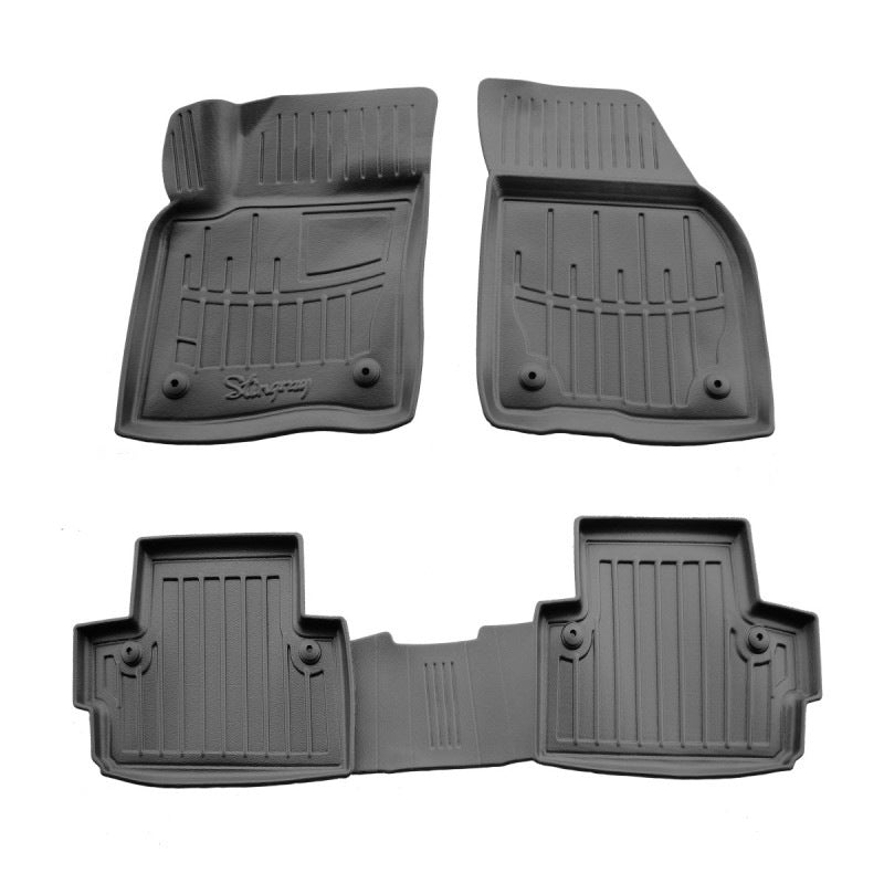 Rubber Floor Mats Stingray 3D (5 pcs) for Volvo C30 2006-2012 - image 1