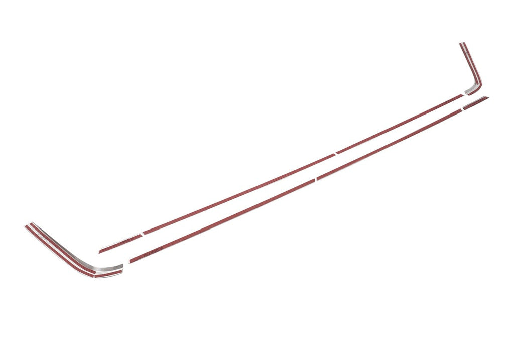 Lower window trims stainless steel (8 pcs) for Hyundai Bayon 2021- - image 5