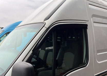 Window Deflectors (2 pcs, Sunplex Sport) for Iveco Daily 2006-2014 - image 1