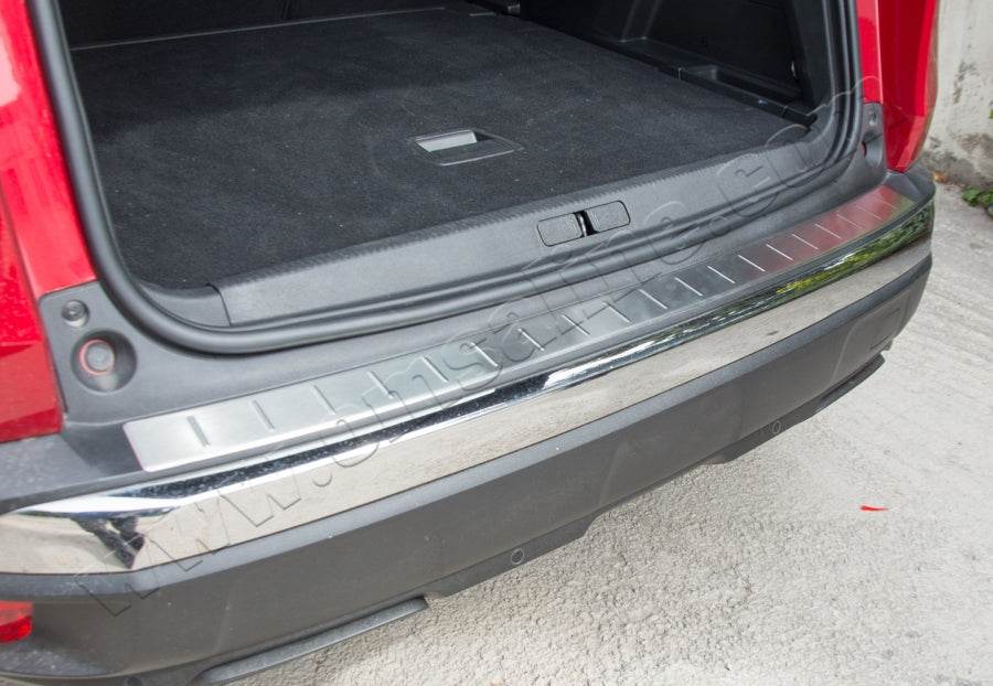 Rear bumper OmsaLine (stainless) for Peugeot 3008 2016-2023 - Reelken Auto