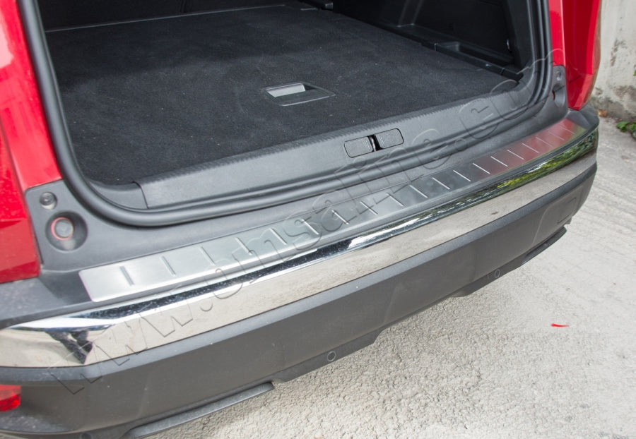 Rear Bumper Protector OmsaLine Stainless Steel for Peugeot 3008 2016-2023 - image 1