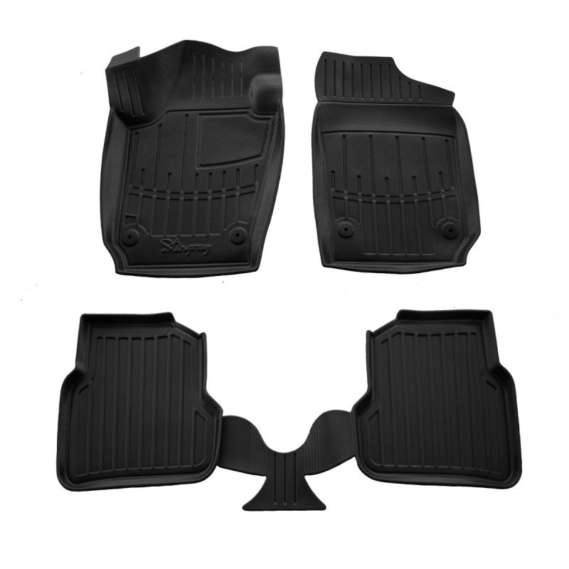 Stingray 3D Rubber Floor Mats (4 pcs) for Seat Ibiza 2010-2017 - image 1