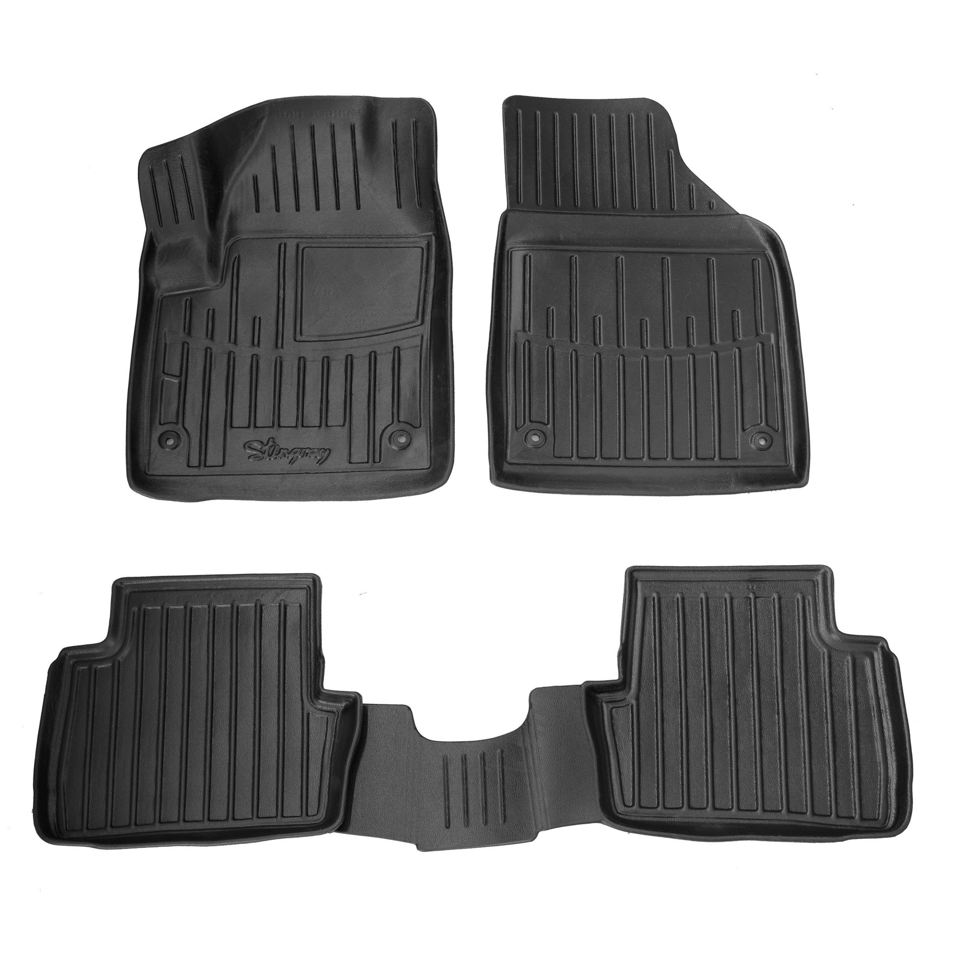 Stingray 3D Rubber Floor Mats (4 pcs) for Dodge Dart 2012-2017 - image 1