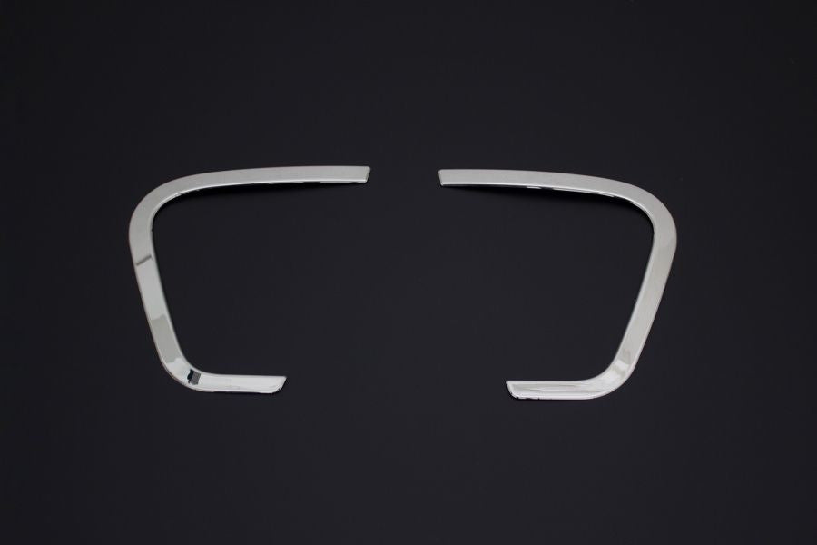 Chrome Fog Light Covers 2019+ (2 pcs Stainless Steel) for Jeep Renegade 2014- - image 3