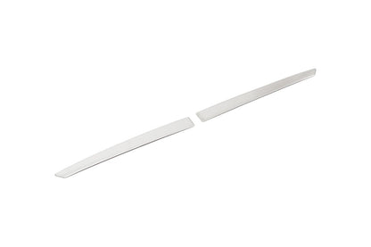 Chrome trim above license plate (2020-2022, stainless steel) for Honda Accord X 2017-2022 - image 1